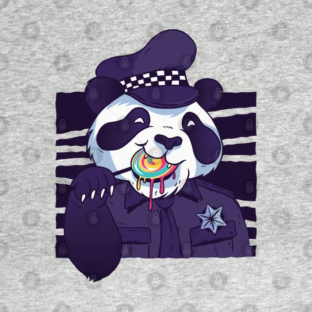 Policeman Panda by madeinchorley